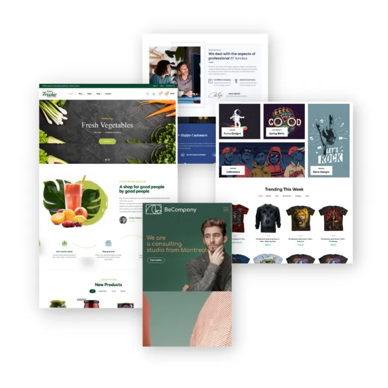 fonctionnalités site web no code Octaumate